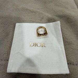 Dior Gold Logo Ring